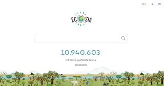 Ecosia Suchmaschine: Wie viele Bäume wurden bereits gepflanzt