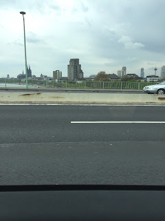 Auf dem Weg zur Arbeit, Köln- Zoobrücke, Dom