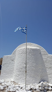 Reise, Reise: Rhodos - Griechische Fahne/ Flagge